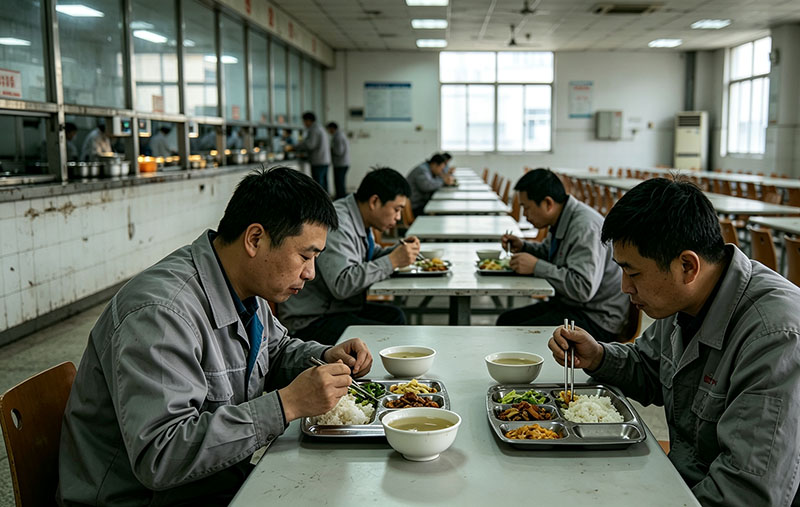智慧食堂节约管控模式，从源头降低团餐食材损耗