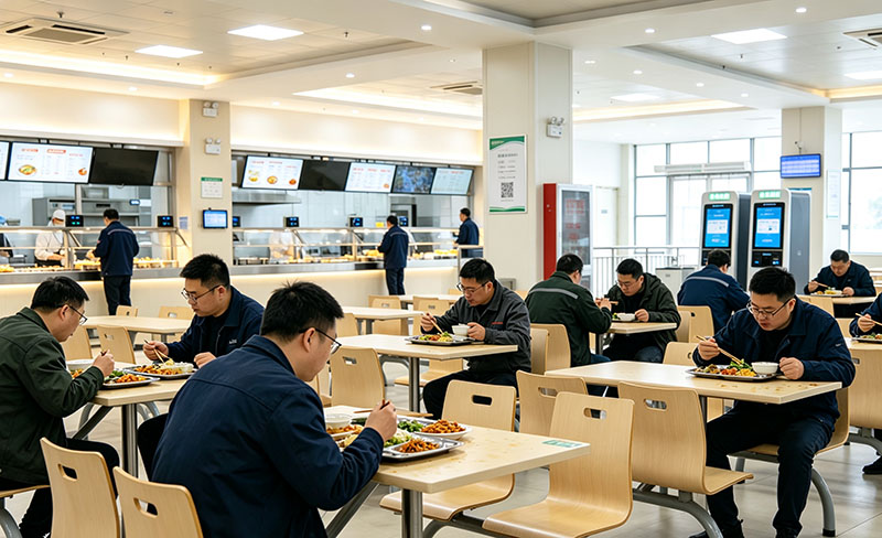 智慧食堂全天候供餐模式，适配多元化弹性就餐需求